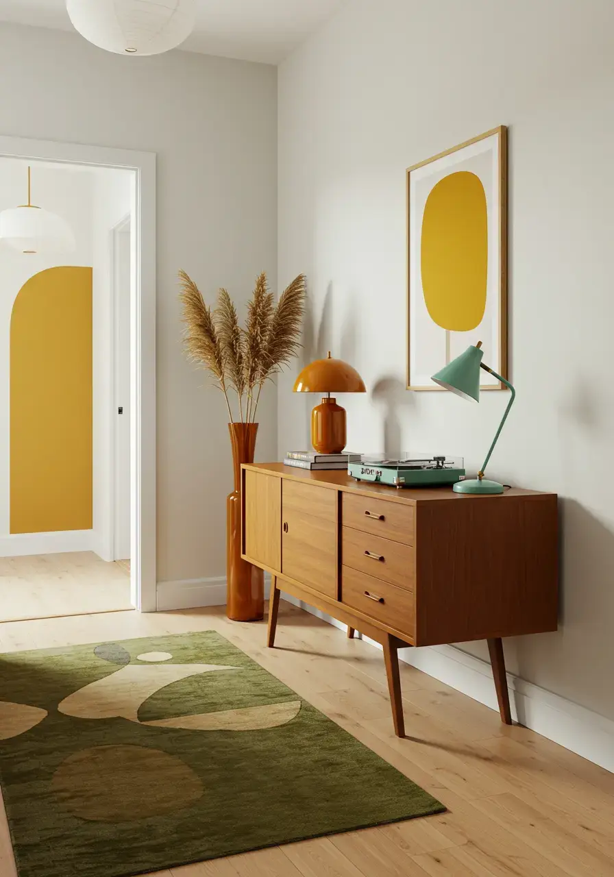 Mid-Century Hallway